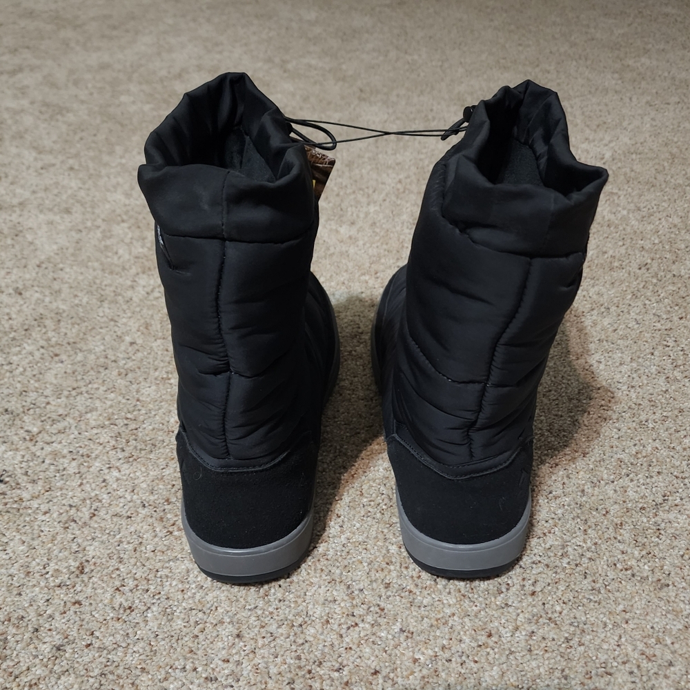 Ozark Trail Black Winter/Snow Boots Men's Sz 10 - Picture 3 of 6